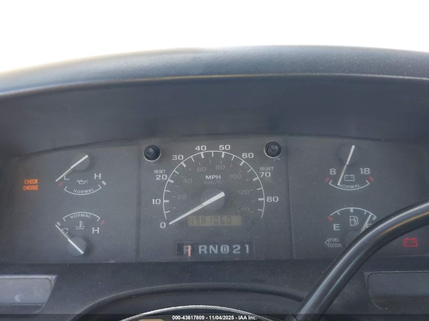 1997 Ford F-250 Xl VIN: 1FTHX26H7VEA51027 Lot: 43617809