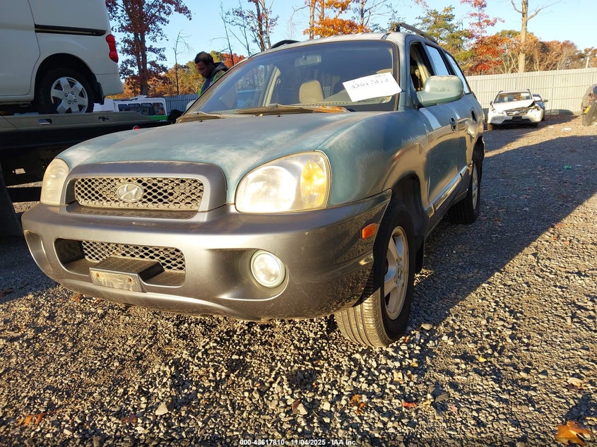 KM8SC13D83U356953 2003 HYUNDAI SANTA FE photo no. 2