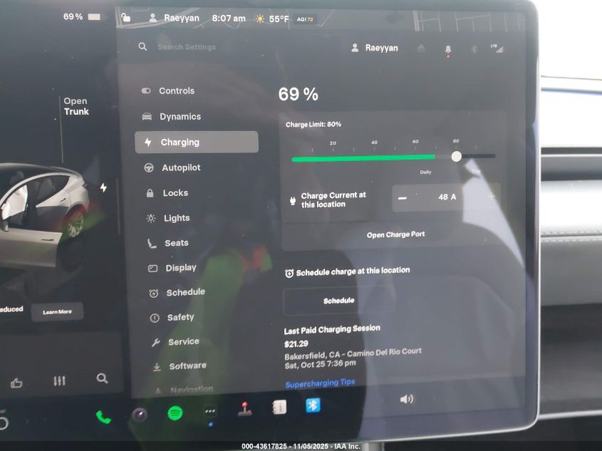 2026 Tesla Model Y Long Range Dual Motor All-Wheel Drive/Long Range Launch Series VIN: 7SAYGDEE1TF342348 Lot: 43617825