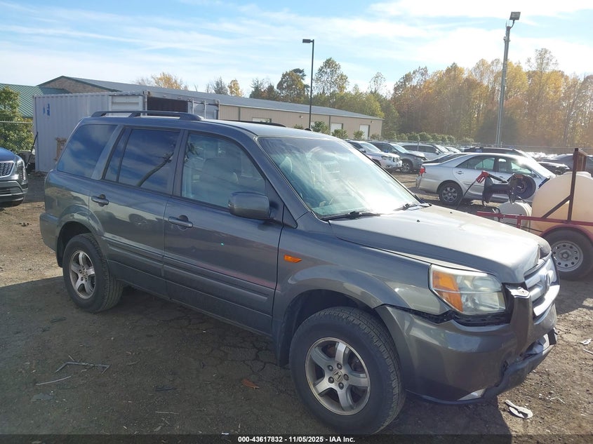 5FNYF18457B015328 2007 Honda Pilot Ex auction photo 1