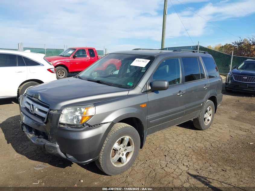5FNYF18457B015328 2007 HONDA PILOT photo no. 2