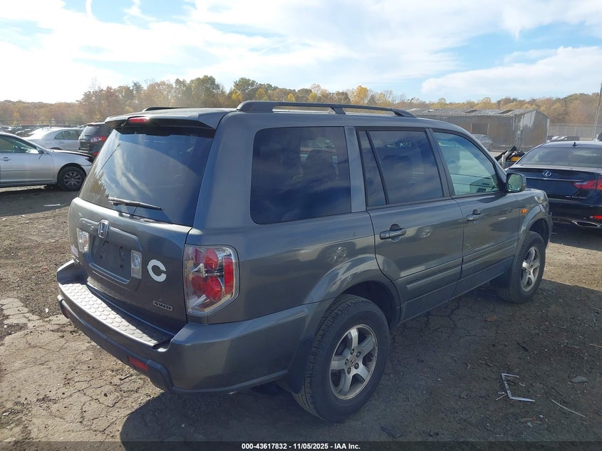 5FNYF18457B015328 2007 HONDA PILOT photo no. 4