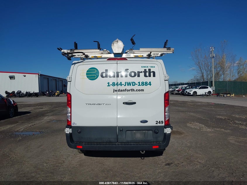 2020 Ford Transit-250 VIN: 1FTBR1Y82LKB16033 Lot: 43617843