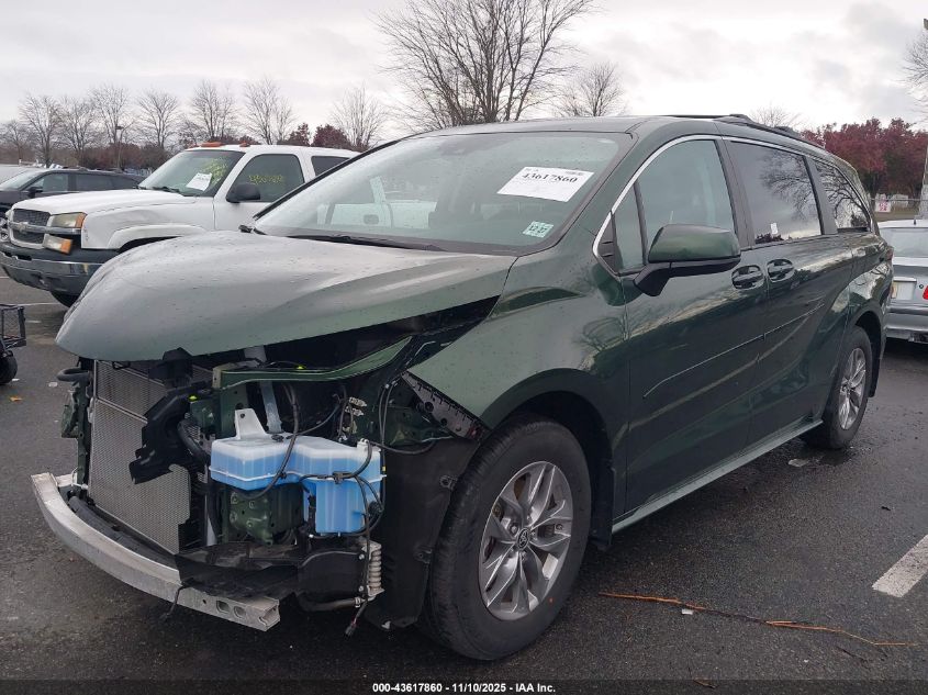 2023 Toyota Sienna Le VIN: 5TDKRKEC6PS144446 Lot: 43617860