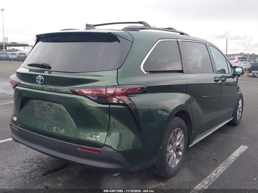 2023 Toyota Sienna Le VIN: 5TDKRKEC6PS144446 Lot: 43617860