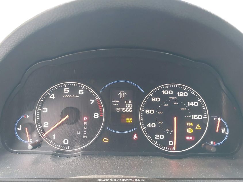 2004 Acura Tsx VIN: JH4CL96994C029885 Lot: 43617883