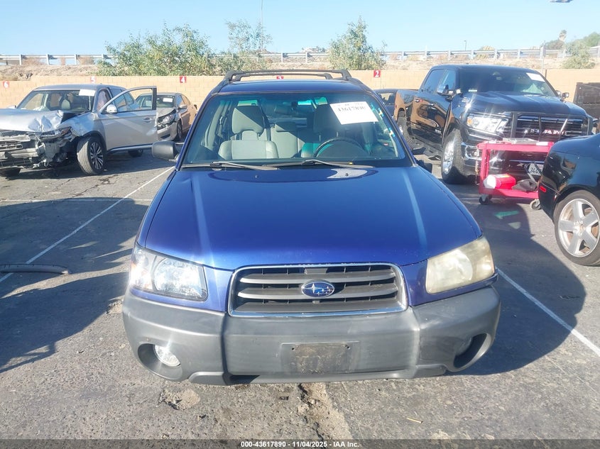 2004 Subaru Forester 2.5X VIN: JF1SG63634H730280 Lot: 43617890
