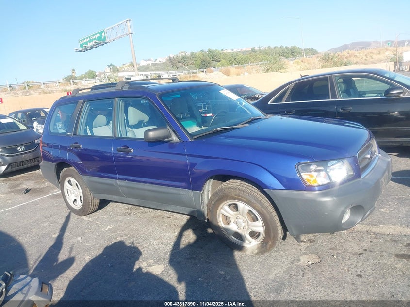2004 Subaru Forester 2.5X VIN: JF1SG63634H730280 Lot: 43617890