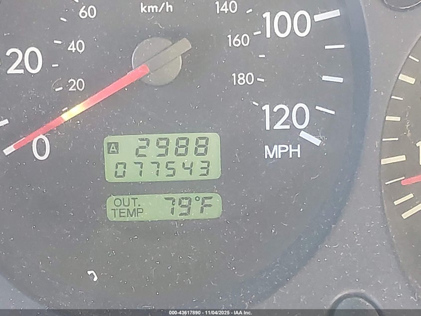 2004 Subaru Forester 2.5X VIN: JF1SG63634H730280 Lot: 43617890