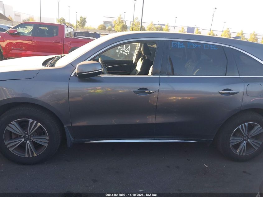 2018 Acura Mdx VIN: 5J8YD3H32JL003619 Lot: 43617899