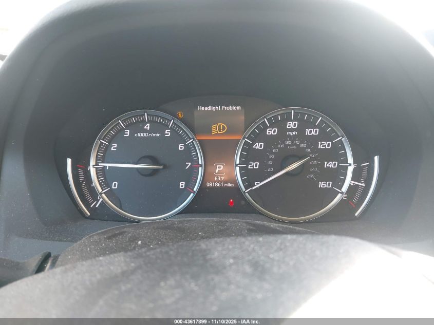 2018 Acura Mdx VIN: 5J8YD3H32JL003619 Lot: 43617899