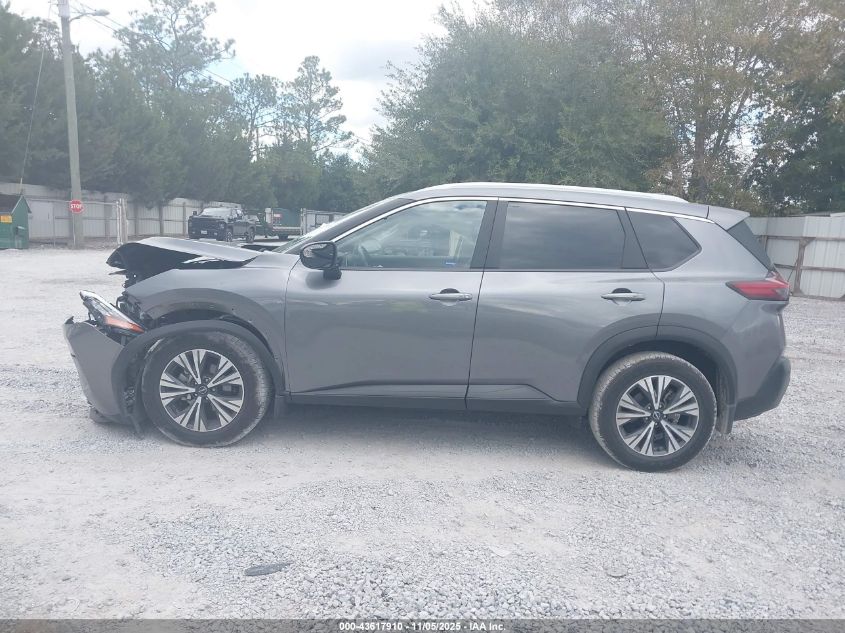 2022 Nissan Rogue Sv Fwd VIN: JN8BT3BA9NW043431 Lot: 43617910
