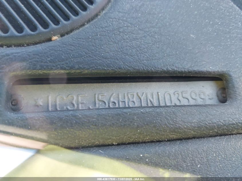 2000 Chrysler Cirrus Lxi VIN: 1C3EJ56H8YN103599 Lot: 43617930