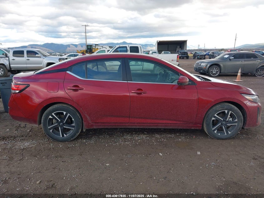 2025 NISSAN SENTRA SV 3N1AB8CVXSY362126