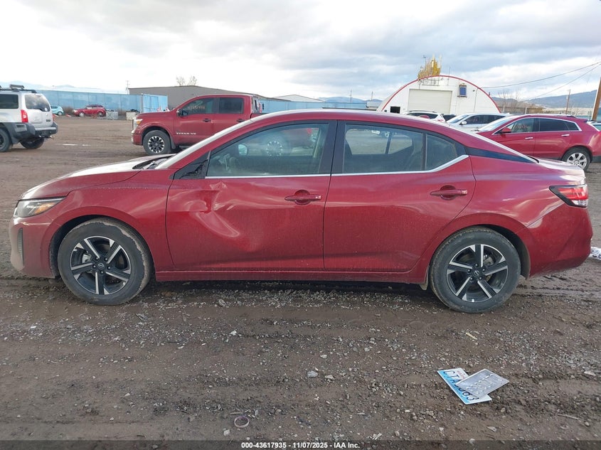2025 NISSAN SENTRA SV 3N1AB8CVXSY362126