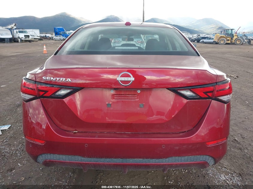 2025 NISSAN SENTRA SV 3N1AB8CVXSY362126