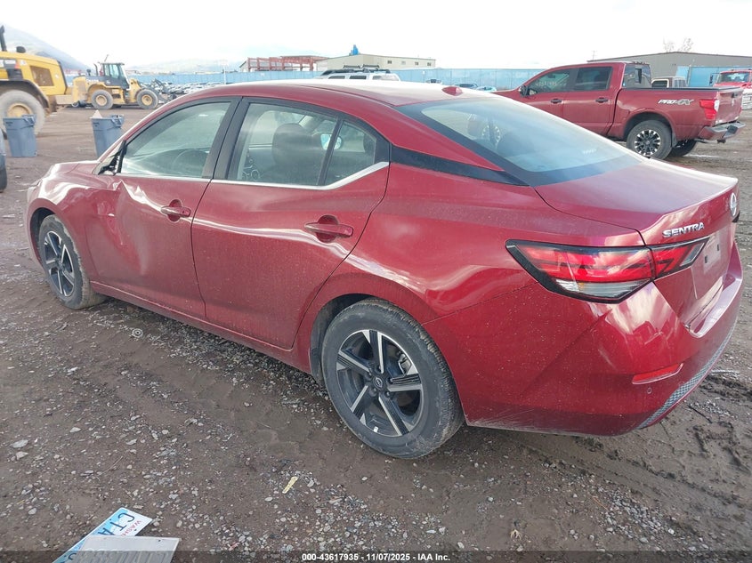 2025 NISSAN SENTRA SV 3N1AB8CVXSY362126