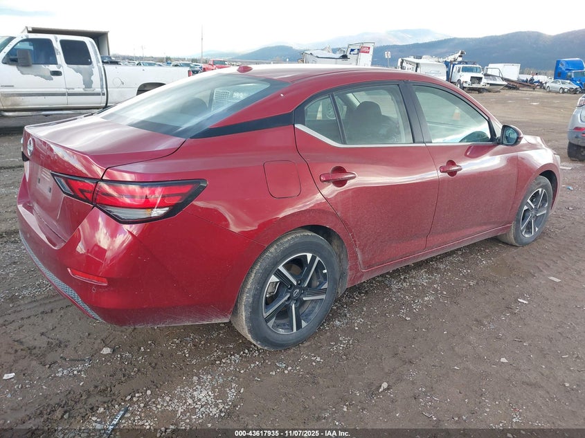2025 NISSAN SENTRA SV 3N1AB8CVXSY362126