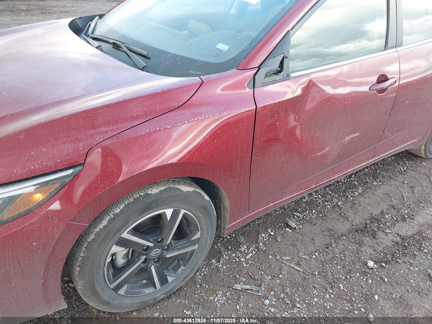 2025 NISSAN SENTRA SV 3N1AB8CVXSY362126