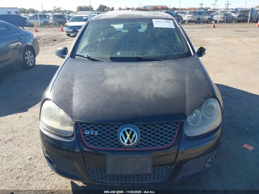 2008 Volkswagen Gti 2-Door/2-Door (A6) (Eop Cw 21/08) VIN: WVWFV71K78W095833 Lot: 43617988