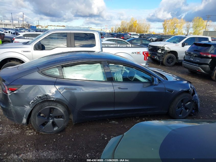 2023 Tesla Model 3 Rear-Wheel Drive VIN: 5YJ3E1EA2PF679061 Lot: 43618009