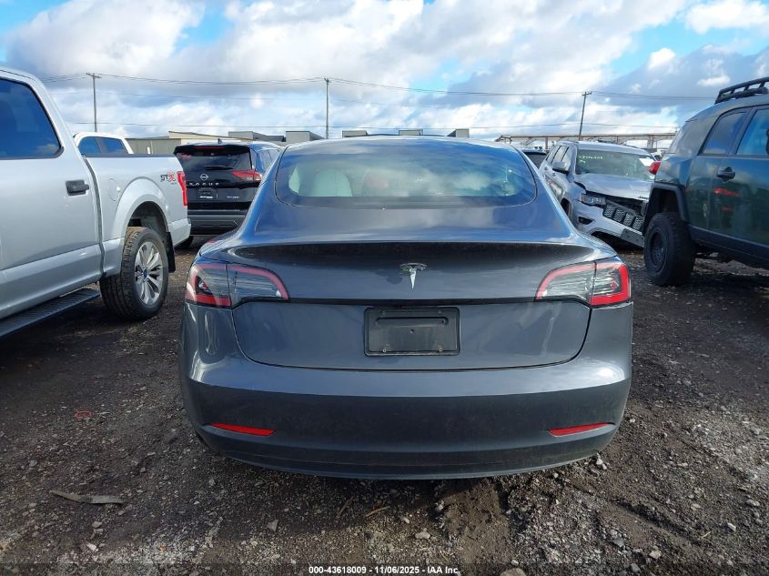 2023 Tesla Model 3 Rear-Wheel Drive VIN: 5YJ3E1EA2PF679061 Lot: 43618009