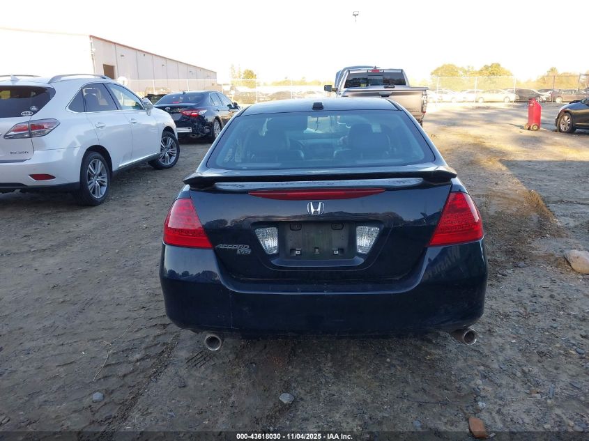 2007 Honda Accord 3.0 Ex VIN: 1HGCM66517A029715 Lot: 43618030
