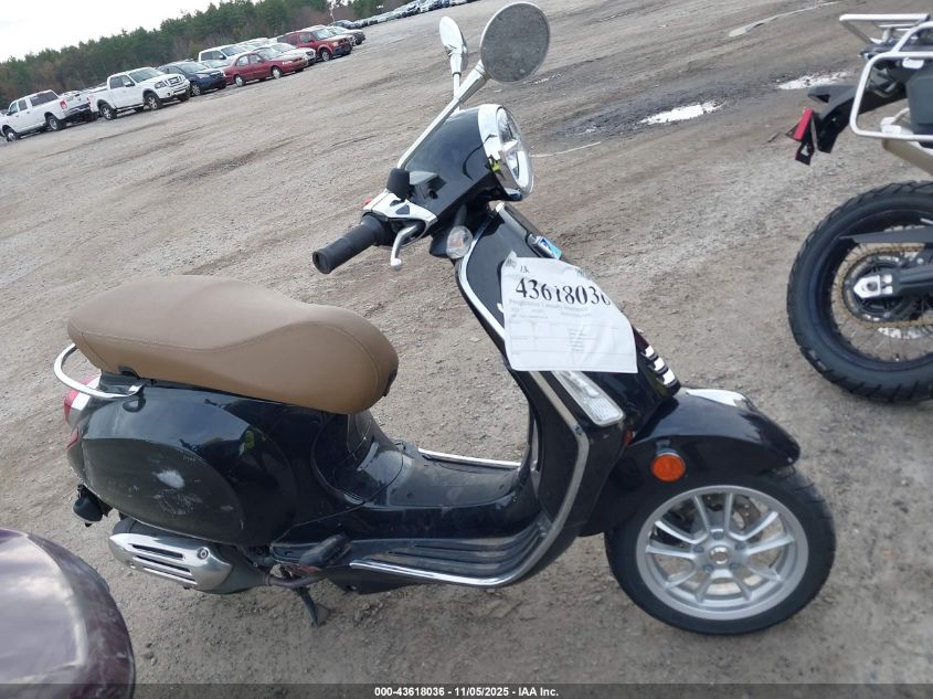 2023 Vespa Primavera/Sprint 50 VIN: ZAPCA06B0P5105779 Lot: 43618036