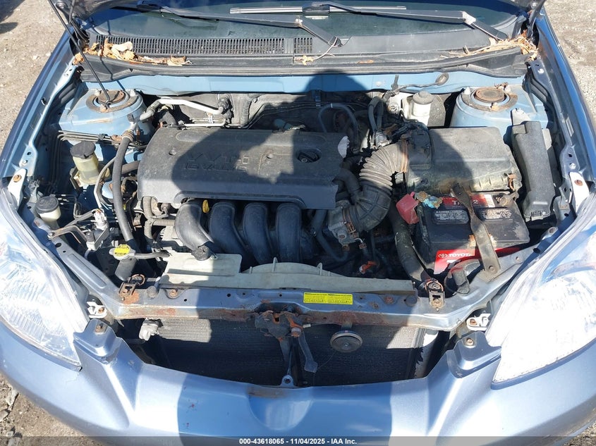 2008 Toyota Matrix Xr VIN: 2T1KR30E38C695314 Lot: 43618065