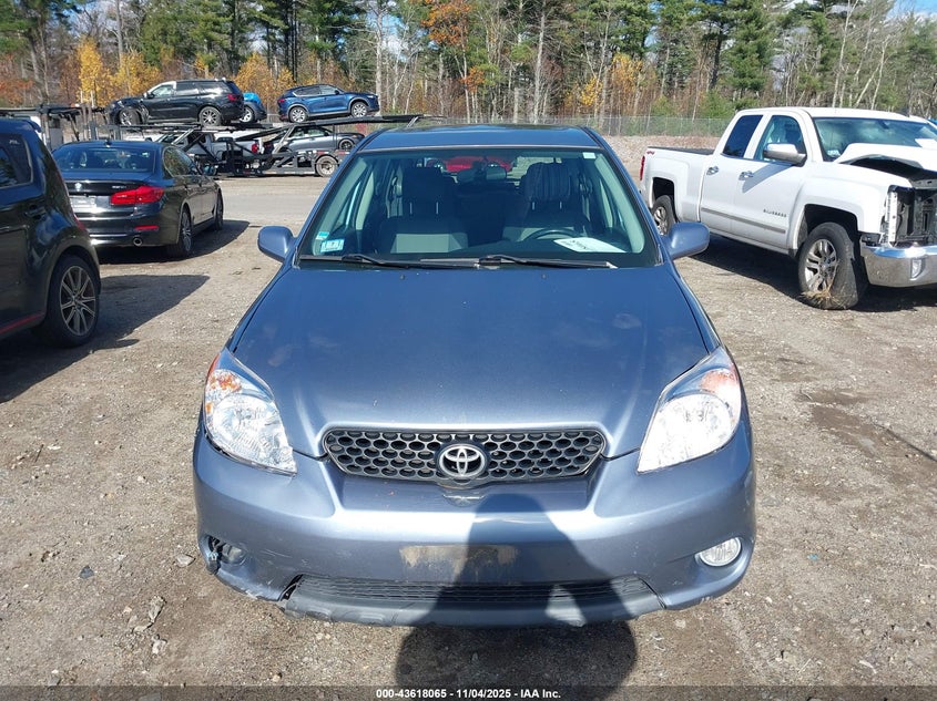 2008 Toyota Matrix Xr VIN: 2T1KR30E38C695314 Lot: 43618065
