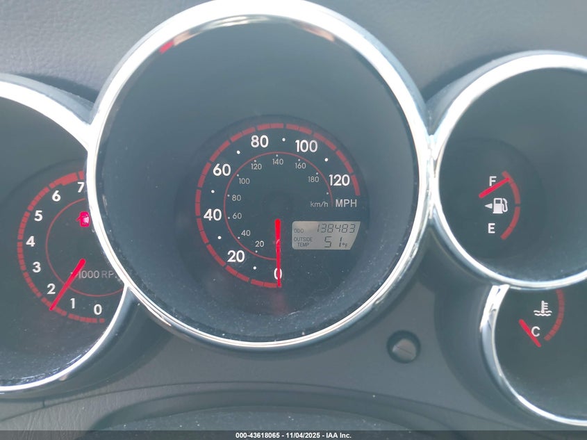 2008 Toyota Matrix Xr VIN: 2T1KR30E38C695314 Lot: 43618065