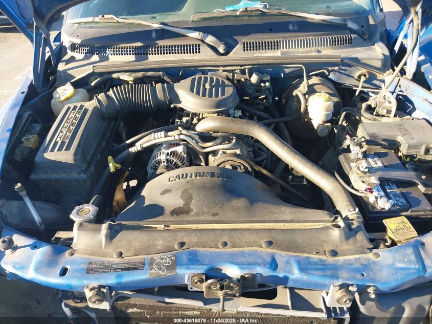 1999 Dodge Dakota Slt/Sport VIN: 1B7GL22X6XS322491 Lot: 43618079