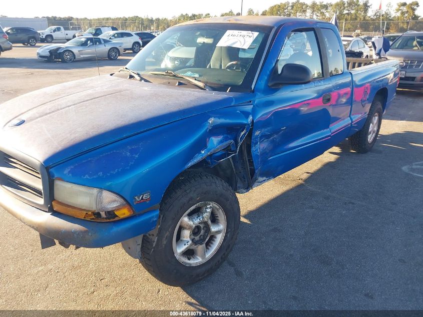 1999 Dodge Dakota Slt/Sport VIN: 1B7GL22X6XS322491 Lot: 43618079