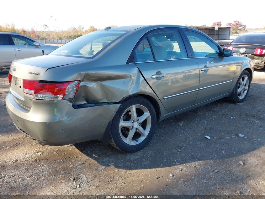 5NPEU46F98H401753 2008 HYUNDAI SONATA photo no. 4
