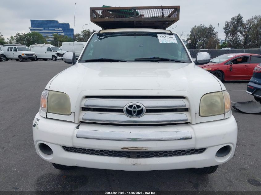 2005 Toyota Tundra Sr5 VIN: 5TBRU34135S454868 Lot: 43618108