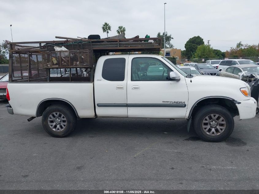 2005 Toyota Tundra Sr5 VIN: 5TBRU34135S454868 Lot: 43618108