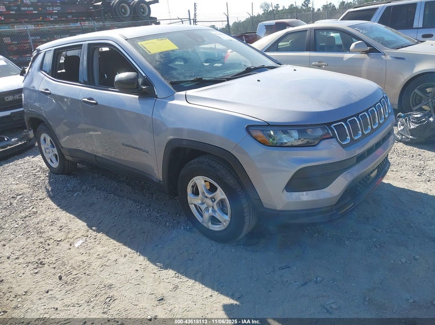 2022 JEEP COMPASS SPORT FWD - 3C4NJCAB7NT199546