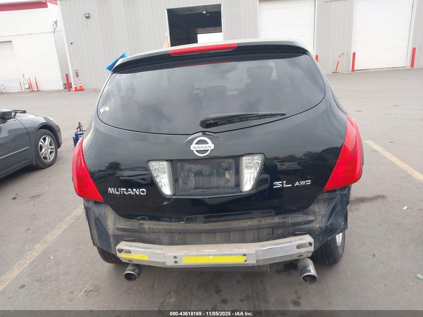 2005 Nissan Murano Sl VIN: JN8AZ08W15W431930 Lot: 43618169