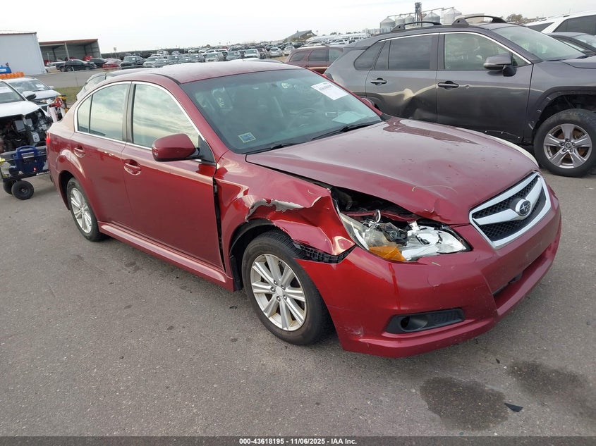 2012 Subaru Legacy 2.5I VIN: 4S3BMCA63C3015192 Lot: 43618195