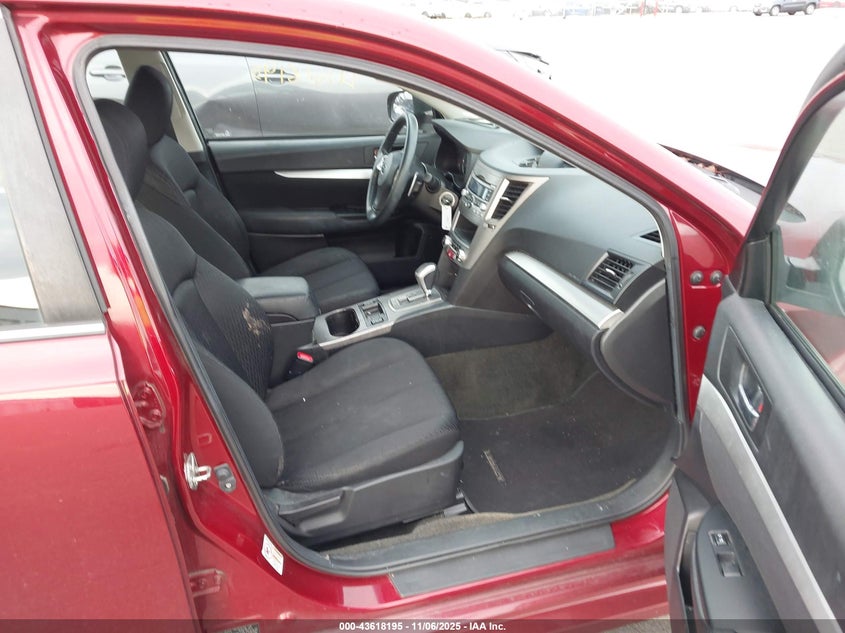 2012 Subaru Legacy 2.5I VIN: 4S3BMCA63C3015192 Lot: 43618195