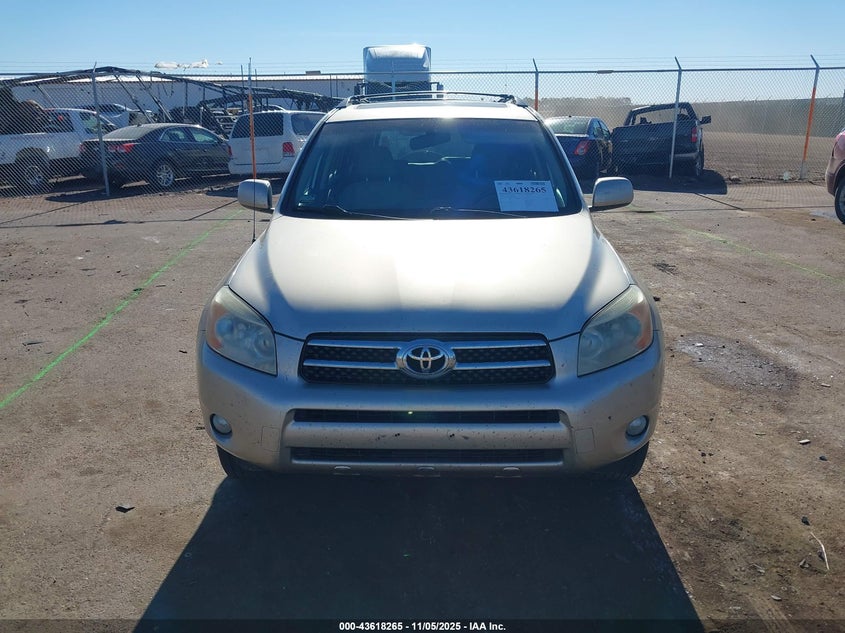 2008 Toyota Rav4 Limited VIN: JTMBD31V286070990 Lot: 43618265