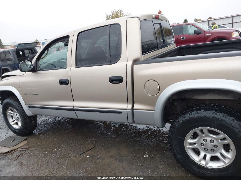 2002 Dodge Dakota Slt VIN: 1B7HG48N22S552578 Lot: 43618272