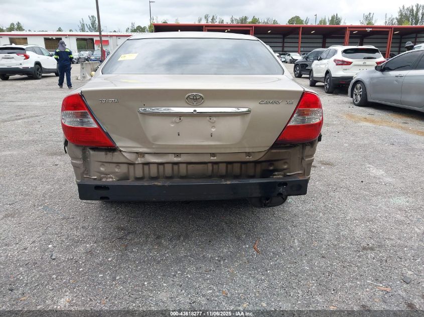 2004 Toyota Camry Xle VIN: 4T1BE32K44U904065 Lot: 43618277