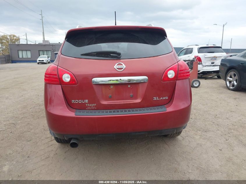 2013 Nissan Rogue Sv W/Sl Pkg VIN: JN8AS5MV1DW626651 Lot: 43618294