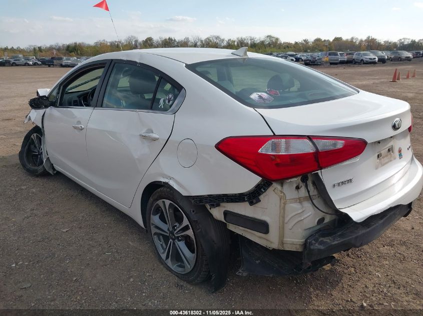 2016 Kia Forte Ex VIN: KNAFZ4A86G5550597 Lot: 43618302