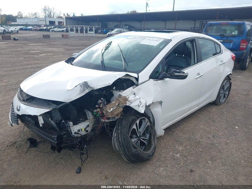 2016 Kia Forte Ex VIN: KNAFZ4A86G5550597 Lot: 43618302