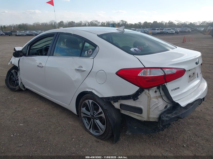 2016 Kia Forte Ex VIN: KNAFZ4A86G5550597 Lot: 43618302