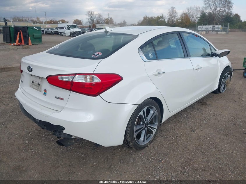 2016 Kia Forte Ex VIN: KNAFZ4A86G5550597 Lot: 43618302