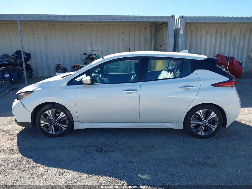 2022 Nissan Leaf Sv 40 Kwh VIN: 1N4AZ1CV8NC555197 Lot: 43618316