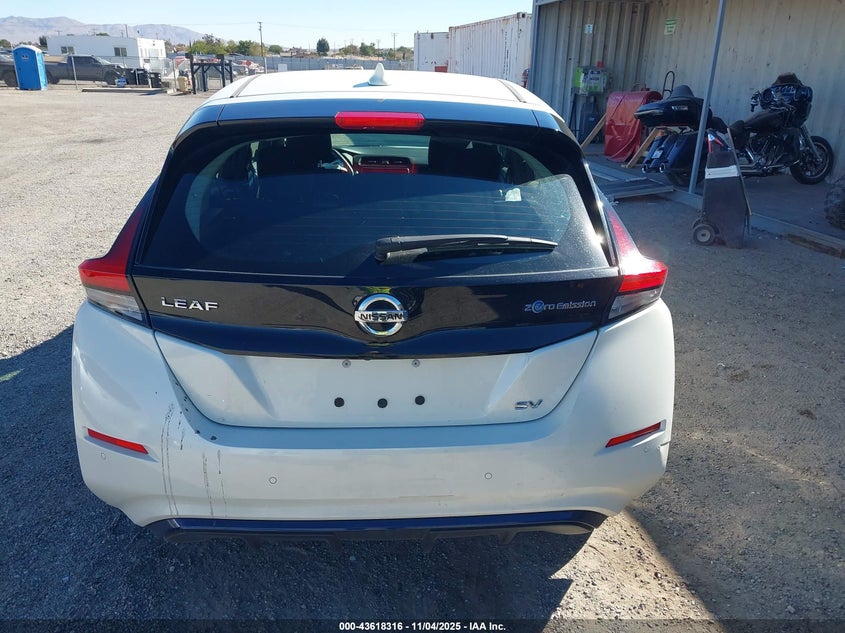 2022 Nissan Leaf Sv 40 Kwh VIN: 1N4AZ1CV8NC555197 Lot: 43618316